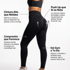 Leggings Sin Costuras Push Up
